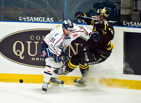 Andreas Jämtin, Linköping och Fredrik Carlsson, AIK