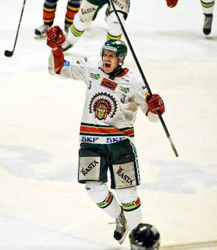 Magnus Kahnberg, Frölunda, jubel