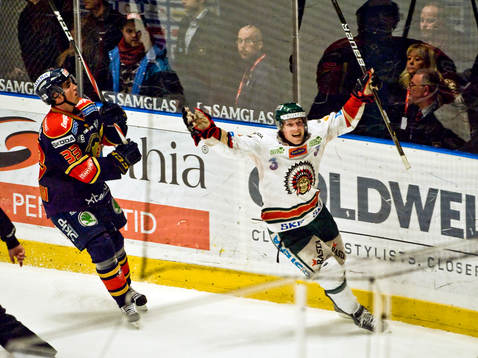Erik Gustafsson, Djurgården och Mathis Olimb, Frölunda,