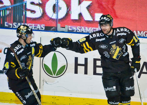 Daniel Rudslätt och Kent McDonell, AIK