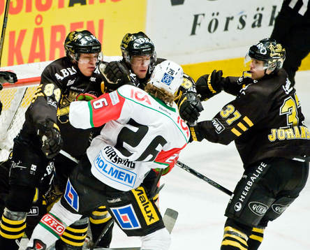 Patric Blomdahl, Robert Rosén och Stefan Johansson, AIK