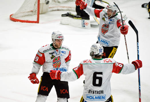 Rob Schremp och Thomas Pöck, Modo, jubel