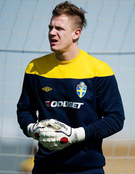 Johan Dahlin, målvakt
