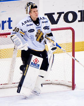 Viktor Fasth, målvakt, AIK, är mycket nöjd med sin