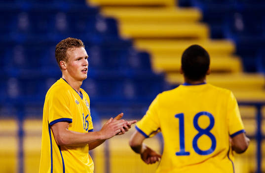 Oscar Hiljemark, Sverige, jubel