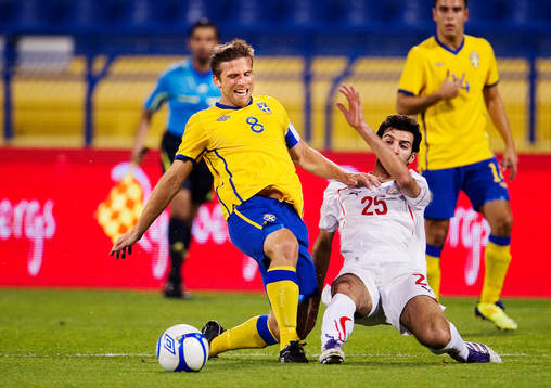 Anders Svensson, Sverige, utmanas av Fahad Al Hardan,