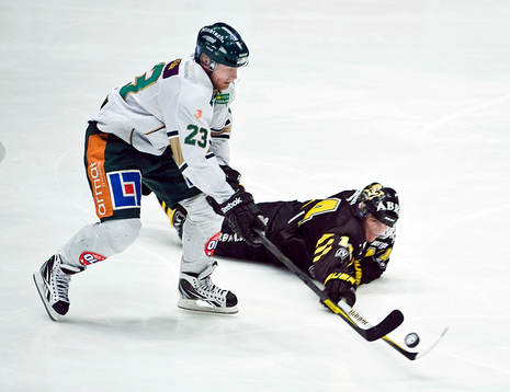Jonas Brodin, Färjestad och Daniel Rudslätt, AIK