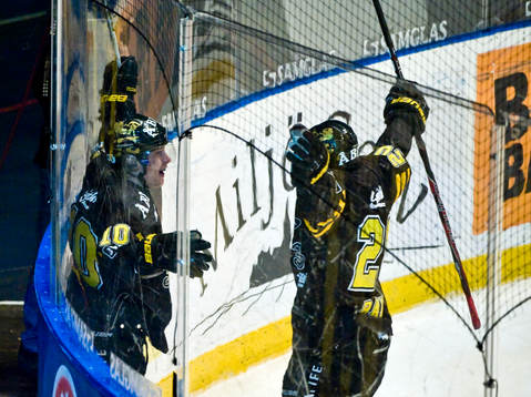 Richard Gynge, AIK, jubel