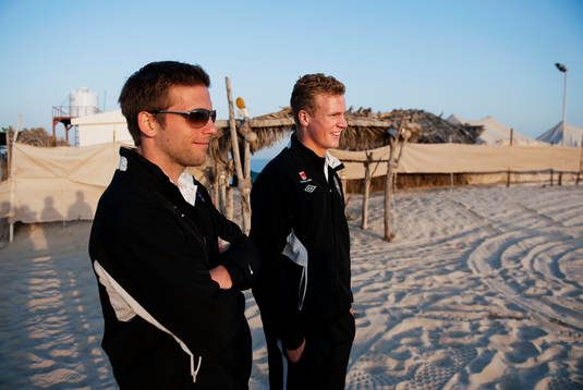 Anders Svensson och Oscar Hiljemark