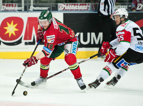 Fredrik Sjöström, Frölunda. Ole Kristian Tollefsen, Modo