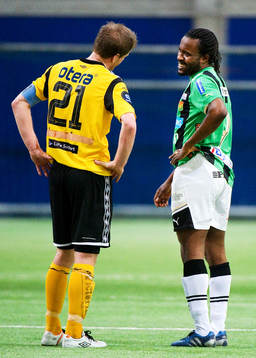 Peter Ijeh, Gais, pratar med Glenn Andersen, Start