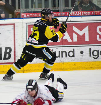 Peter Öberg, Västerås, jubel