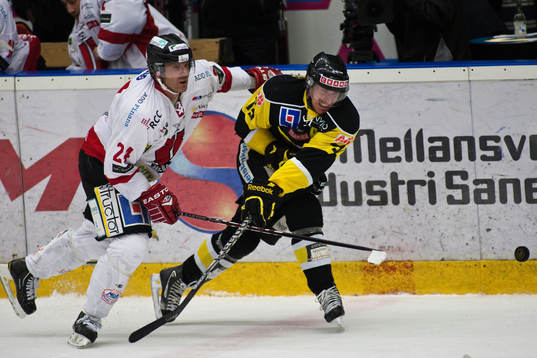 Peter Öberg, Västerås, gjorde segermålet 3-2