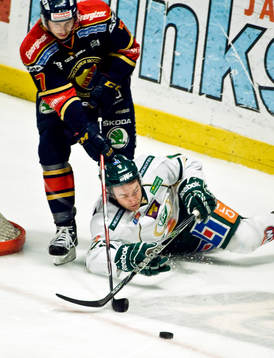 Andreas Holmqvist, Djurgården och Marius Holtet, Färjestad