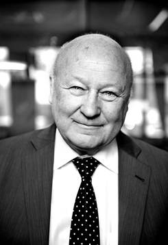Lars-Åke Lagrell, avgående ordförande i Svenska