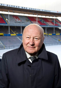 Lars-Åke Lagrell, avgående ordförande i Svenska
