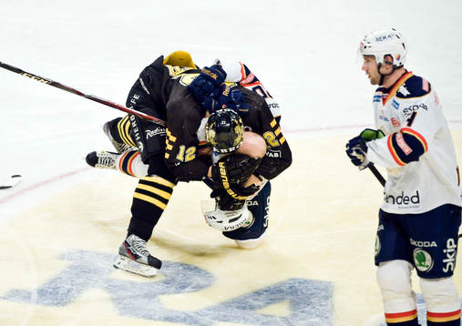 Patrik Nemeth, AIK och Christian Eklund, Djurgården.