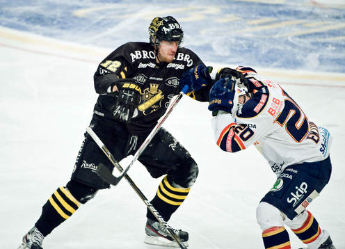 Patrik Nemeth, AIK och Christian Eklund, Djurgården.