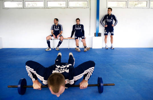 Hjalmar Jonsson, Stefan Selakovic, Tobias Hysén, Logi