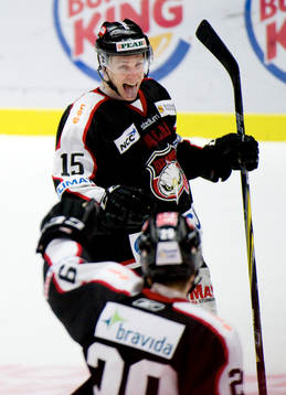 Alexander Barta, Malmö avgör 3-2. Jubel