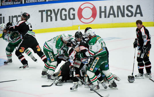 Stökigt och bråkigt. Bråk, slagsmål