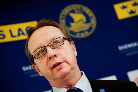 Ishockey, Ishockeyförbundet, presskonferens