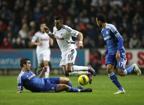 Scott Sinclair, Swansea och Oriol Romeu, Chelsea