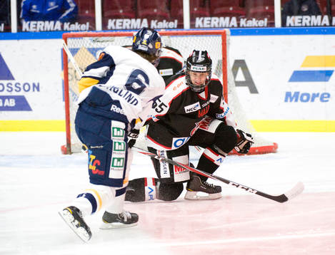 Andre Burakovsky, Malmö, blockerar skott, Victor Berglind,
