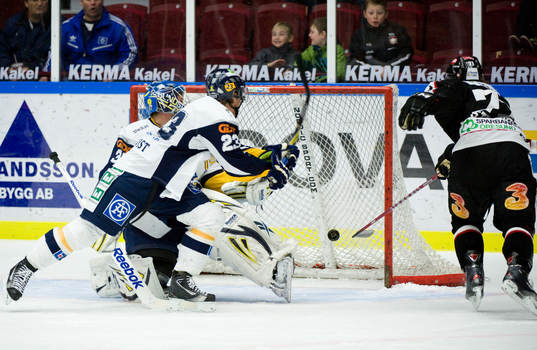 Marcus Högström, skjuter in första Malmö, Gustaf