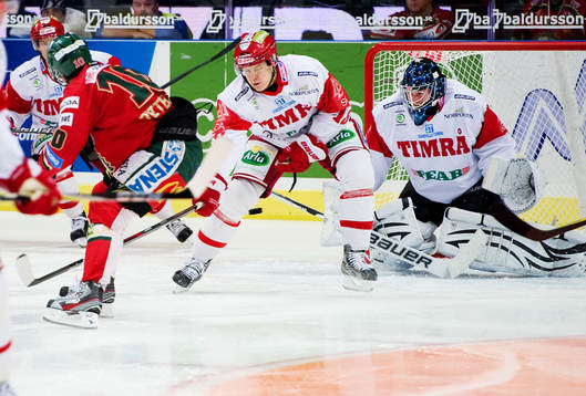 Fredrik Pettersson, Frölunda, gör 1-0, Aleksis Ahlqvist,