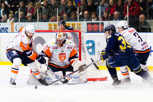 Rasmus Edström, Martin Gerber, målvakt, Växjö, Jukka