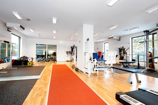 Nya kamratgården, gym