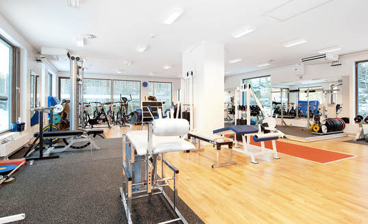 Nya kamratgården, gym