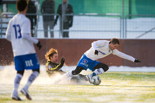 Nils-Eric Johansson, AIK och Gunnar Thorvaldsson,
