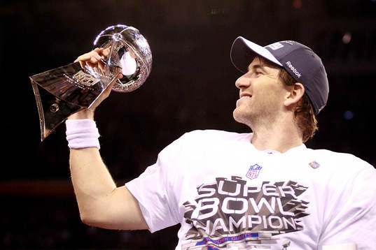 New York Giants - New England Patriots: Eli Manning (10),