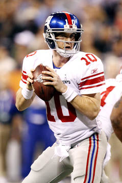 New York Giants - New England Patriots: Eli Manning (10).
