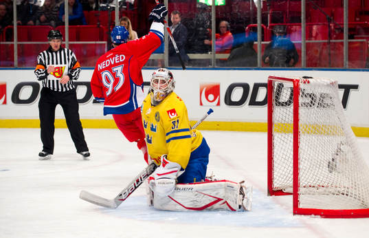 Petr Nedved, Tjeckien sätter sista pucken på straff bakom