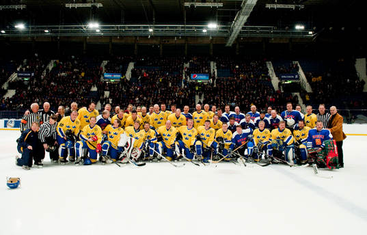 Ishockey, Stjärnlandskamp, Sverige Tre Kronor Legends -
