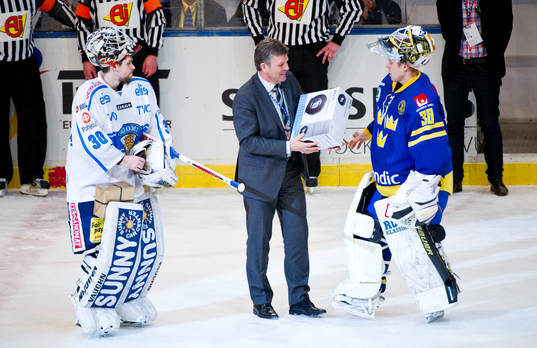 Matchens lirare i vardera lag, Joni Ori, målvakt Finland
