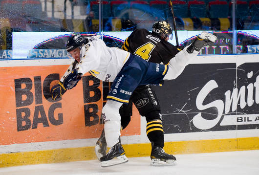 Jason Krog, HV71 och Fredrik Svensson, AIK