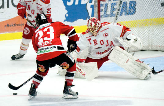Justin Forrest, Malmö och Trevor Koenig, Troja (Målvakt)