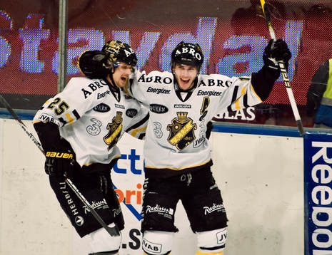 Johannes Salmonsson och Daniel Rudslätt, AIK (Jubel)