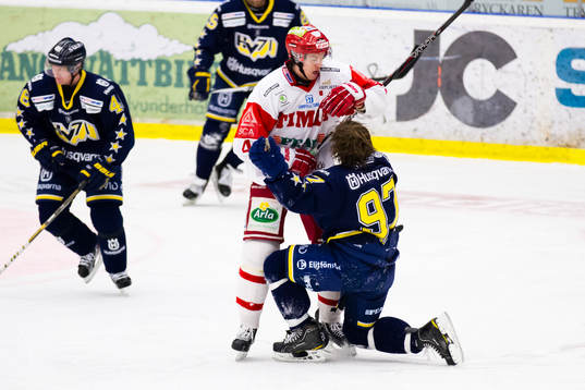 Elias Granath, Timrå IK och Per Ledin, HV71