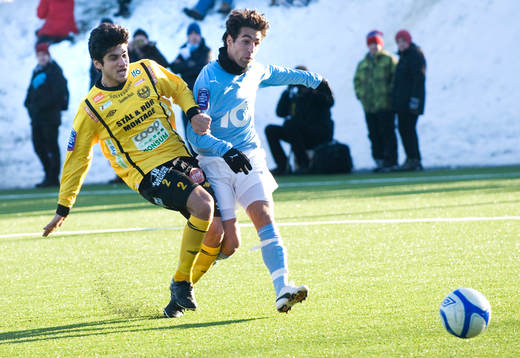 Mahmut Özen, Mjällby, och Jimmy Durmaz, Malmö