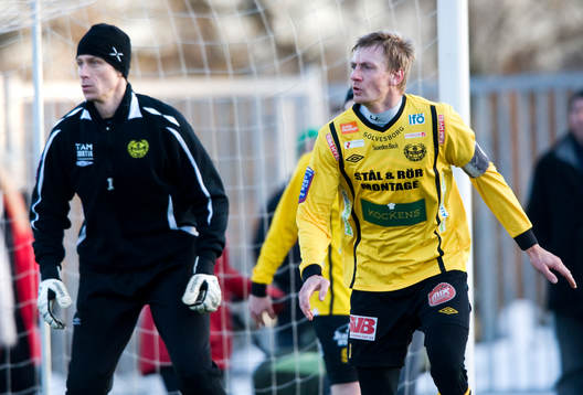 Två veteraner, Mattias Asper och Patrik Rosengren, Mjällby