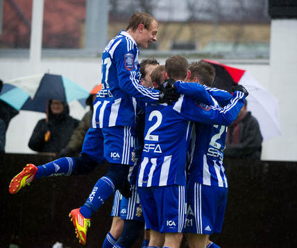 Jubel IFK Göteborg och Joel Allansson