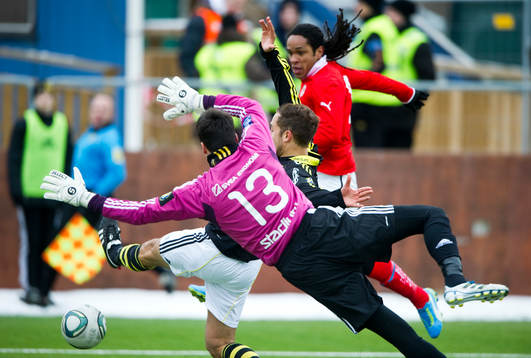 Jonathan McDonald, Kalmar gör 0-2 på retur