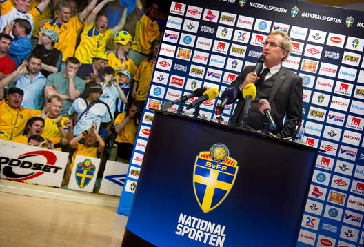 Presskonferens, Erik Hamrén, förbundskapten presenterar