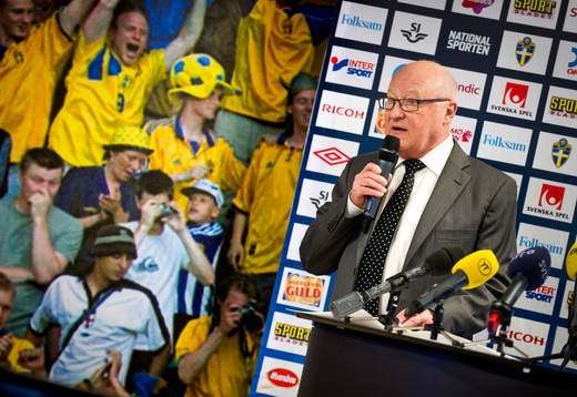 Presskonferens, Lars-Åke Lagrell