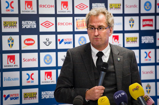 Presskonferens, Erik Hamrén, förbundskapten presenterar